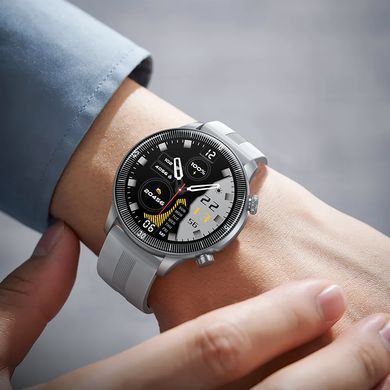 Смарт-годинник HOCO Y31 37mm, 250 mAh, Smart sports watch(call version) Silver (6942007654104) [806407]