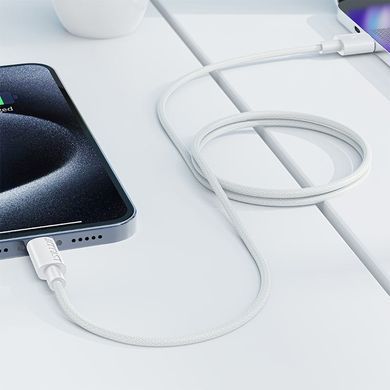Кабель USB 2.0 AM-Type-C M, 1.2 м, 60W C18-04 White Acefast (6974316284260) [404585]