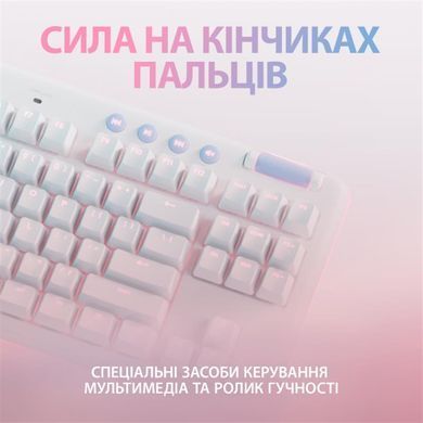 Клавiатура Logitech G713 Tactile White (920-010422) [605931]
