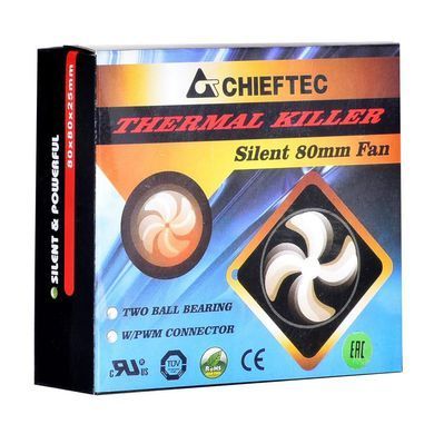 Вентилятор для корпуса 80mm Chieftec (AF-0825PWM) [403002]
