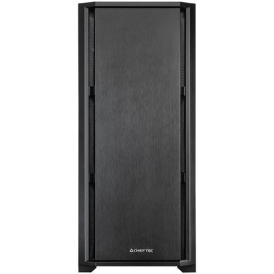 Корпус Chieftec Pro Midi Q ATX, без БЖ, Black (AS-02B-OP) [403289]