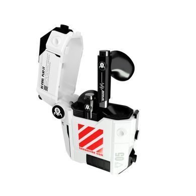 Навушники TWS Gravastar Sirius P5, BT 5.2, IPX4, Defense Mecha (GRAVASTARP5_MECHA_WHT_V2) [107427]