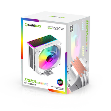 Кулер для процесора GAMEMAX (Sigma 550 Infinity WH) [303503]