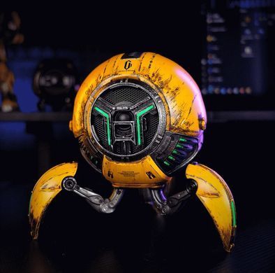 Акустична система Gravastar Mars Pro 2 Battle-Worn, Zinc Alloy body, BT/3.5мм, 20ВТ, жовтий (GRAVASTARG1PRO_YLW_V2) [113308]