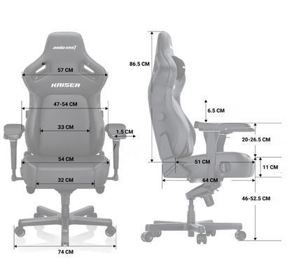 Крісло для геймерів Anda Seat Kaiser 4 Size XL Violet (AD12YDDC-XLL-20-V-PV/C) [614521]