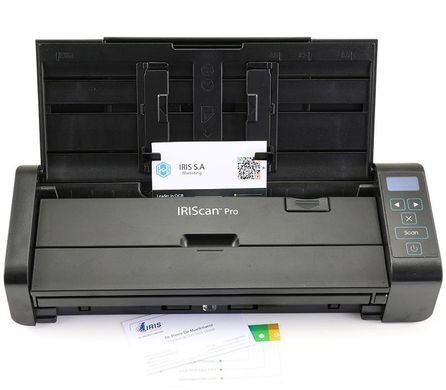Сканер A4 Canon IRIScan Pro 5 (600x600dpi USB ADF 23стор/хв протяжний чорний) (459035) [404106]