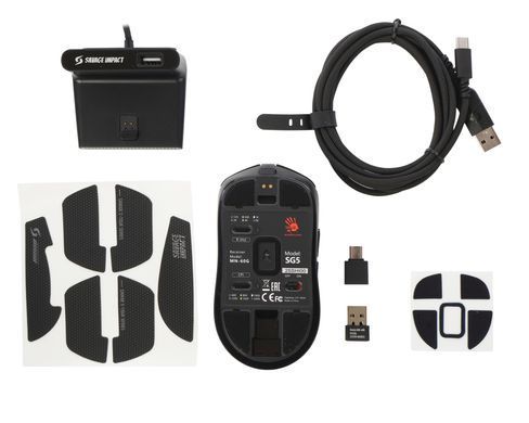 Миша бездротова Bloody SG5 Black (SG5 (Black)) [618176]