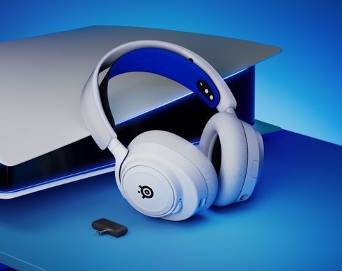 Ігрова гарнітура SteelSeries Arctis Nova 7P Wireless White PC/PS/SW/MAC/MOB (61561) [401901]