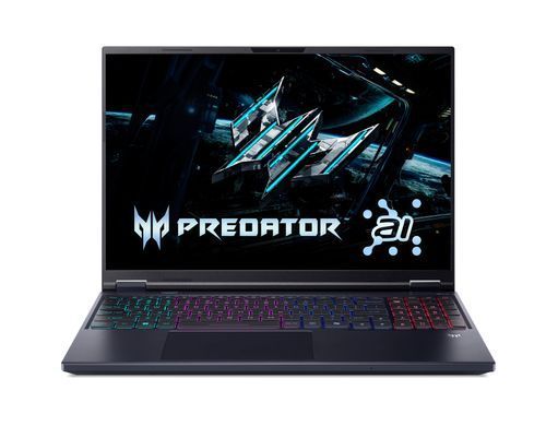 Ноутбук Acer Predator Helios Neo 16 PHN16-73 16" WQXGA OLED, Intel U9-275HX, 64GB, F2TB, NVD5090-24, Lin, чорний (NH.QW2EU.003) [113934]