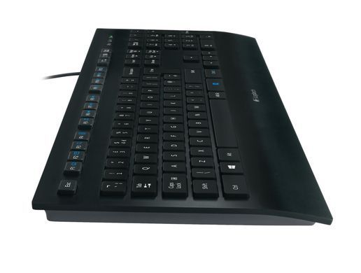 Клавіатура дротова LOGITECH K280e Corded Keyboard - BLACK - USB - US INT'L - B2B (920-005217) [501052]