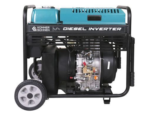 Генератор дизельний інверторний Konner&Sohnen KS 9500IDE ATSR, 230В, 9.5кВт, АВР(ATS), електростартер, 130кг (KS9500IDEATSR) [105976]