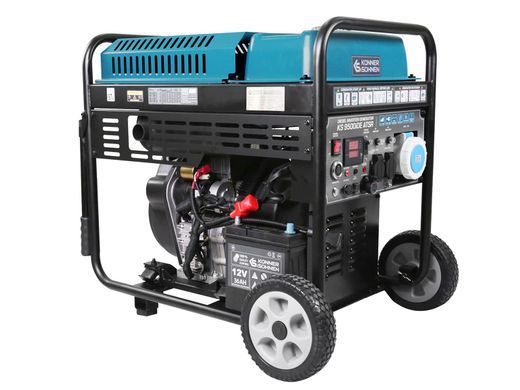 Генератор дизельний інверторний Konner&Sohnen KS 9500IDE ATSR, 230В, 9.5кВт, АВР(ATS), електростартер, 130кг (KS9500IDEATSR) [105976]