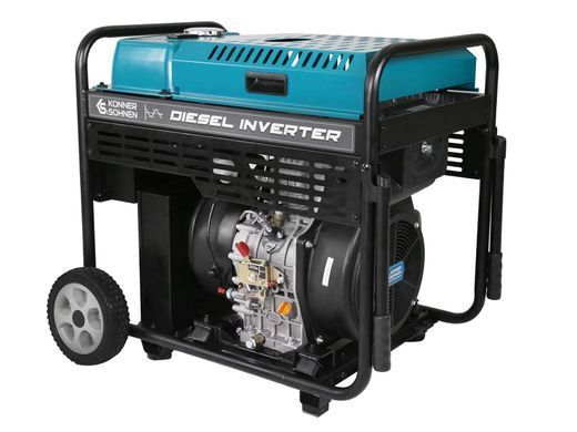Генератор дизельний інверторний Konner&Sohnen KS 9500IDE ATSR, 230В, 9.5кВт, АВР(ATS), електростартер, 130кг (KS9500IDEATSR) [105976]