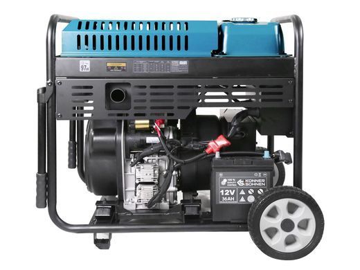 Генератор дизельний інверторний Konner&Sohnen KS 9500IDE ATSR, 230В, 9.5кВт, АВР(ATS), електростартер, 130кг (KS9500IDEATSR) [105976]