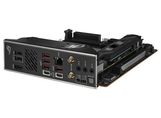 Материнcька плата ASUS ROG STRIX B650E-I GAMING WIFI sAM5 B650 2xDDR5 M.2 HDMI Wi-Fi BT mITX (90MB1BI0-M0EAY0) [109099]