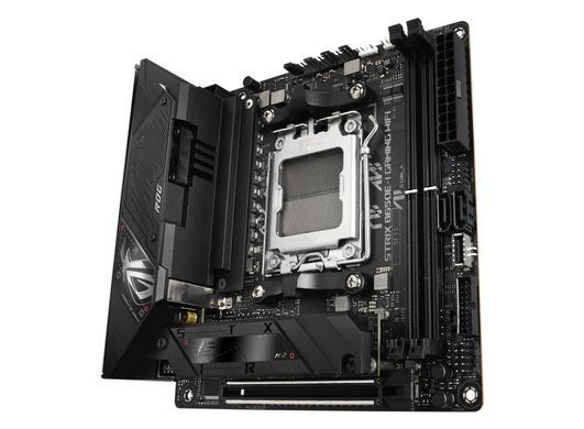 Материнcька плата ASUS ROG STRIX B650E-I GAMING WIFI sAM5 B650 2xDDR5 M.2 HDMI Wi-Fi BT mITX (90MB1BI0-M0EAY0) [109099]