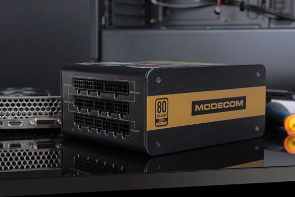 БЖ 850W Modecom VOLCANO 850 GOLD, 120mm, MODULAR, 80+ Gold, Retail Box (ZAS-MC92-SM-850-ATX-VOLCA) [402893]
