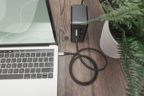 Кабель DIGITUS USB 4.0 (Type-C/Type-C) 1м, чорний (DB-300443-010-S) [113484]