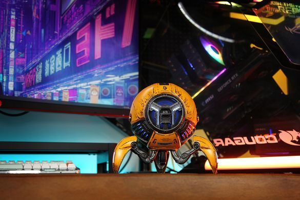 Акустична система Gravastar Mars Pro 2 Battle-Worn, Zinc Alloy body, BT/3.5мм, 20ВТ, жовтий (GRAVASTARG1PRO_YLW_V2) [113308]