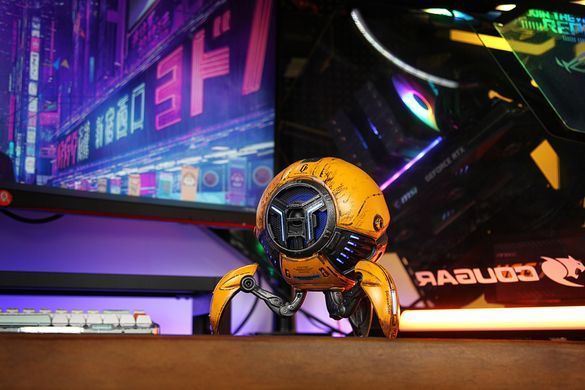 Акустична система Gravastar Mars Pro 2 Battle-Worn, Zinc Alloy body, BT/3.5мм, 20ВТ, жовтий (GRAVASTARG1PRO_YLW_V2) [113308]