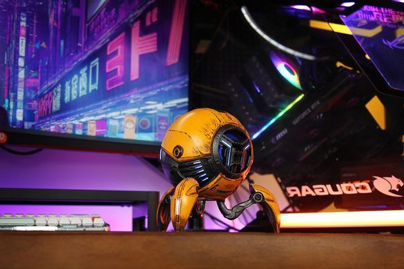 Акустична система Gravastar Mars Pro 2 Battle-Worn, Zinc Alloy body, BT/3.5мм, 20ВТ, жовтий (GRAVASTARG1PRO_YLW_V2) [113308]