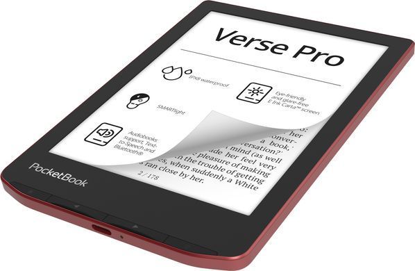 Електронна книжка PocketBook Verse Pro (PB634) Passion Red (PB634-3-CIS) [401514]