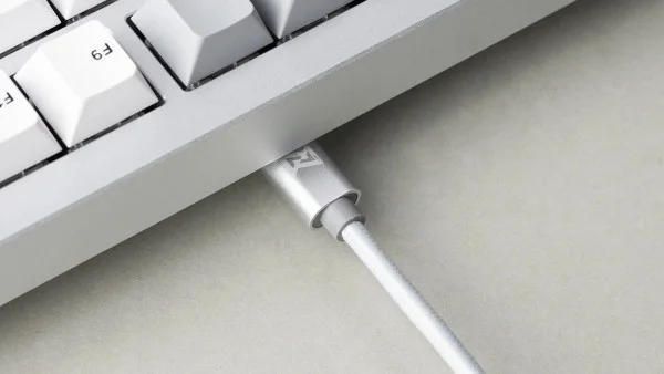 Клавіатура механічна Lemokey P1 Pro 84Key, Keychron Super Red, WL/BT/USB-A, QMK/VIA, Hot-Swap, EN/UKR, RGB, Knob, Space Silver (P1P-X1-UA) [103709]