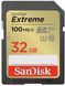 Карта пам'яті SanDisk SD 32GB C10 UHS-I U3 R100/W60MB/s Extreme V30 (SDSDXVT-032G-GNCIN) [108922], фото 1