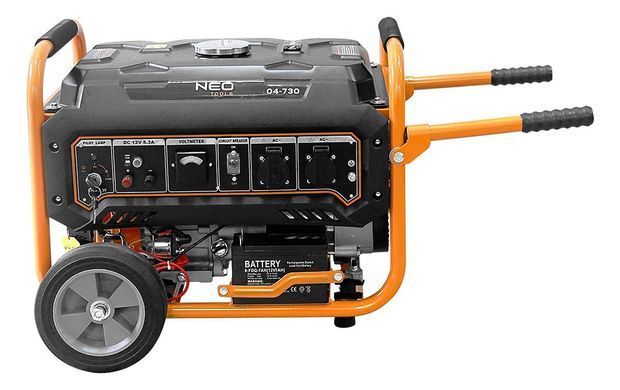 Генератор бензиновий Neo Tools 230В, 2.8/3кВт, електростартер, 45кг (04-730) [105922]