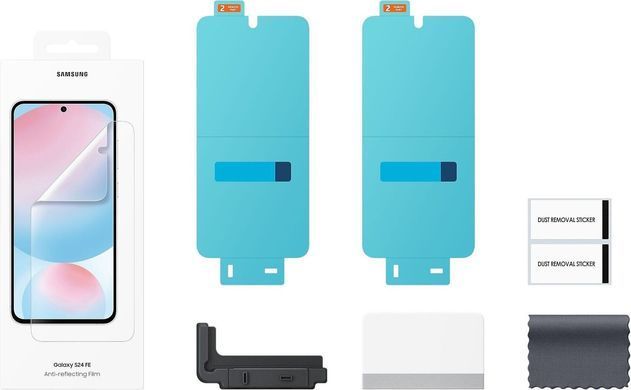 Захисна плівка Samsung Anti-Reflecting Screen Protector для Samsung Galaxy S24 FE SM-S721 (2 Pack) (EF-US721CTEGWW) [615773]