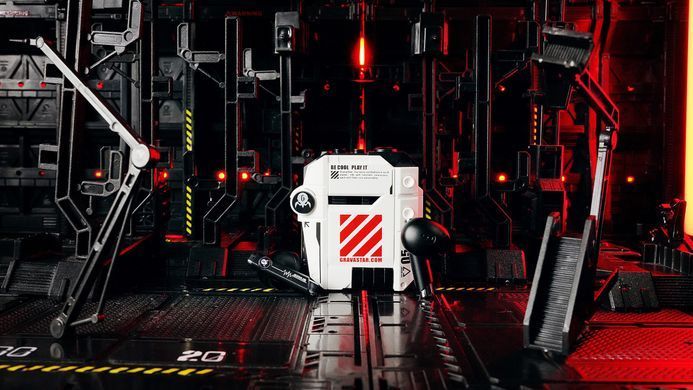 Навушники TWS Gravastar Sirius P5, BT 5.2, IPX4, Defense Mecha (GRAVASTARP5_MECHA_WHT_V2) [107427]