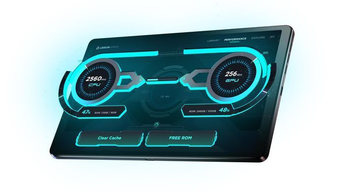 Планшет Lenovo Legion Tab (3rd Gen) WiFi 8,8 IPS/ QS 8 G3/16/512/Case&Film/Eclipse Black (ZAEF0081UA) [502653]