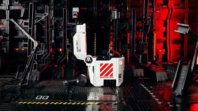 Навушники TWS Gravastar Sirius P5, BT 5.2, IPX4, Defense Mecha (GRAVASTARP5_MECHA_WHT_V2) [107427]