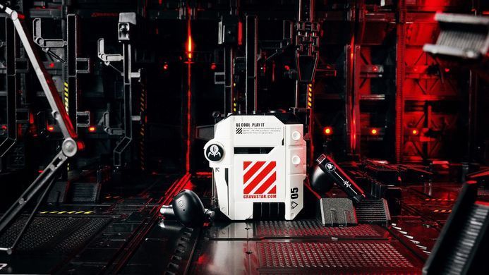 Навушники TWS Gravastar Sirius P5, BT 5.2, IPX4, Defense Mecha (GRAVASTARP5_MECHA_WHT_V2) [107427]