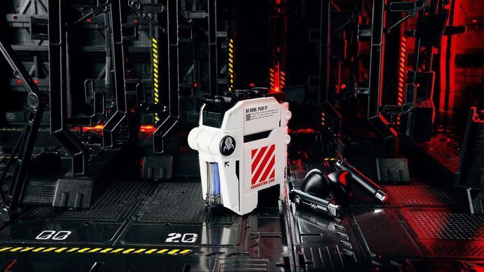 Навушники TWS Gravastar Sirius P5, BT 5.2, IPX4, Defense Mecha (GRAVASTARP5_MECHA_WHT_V2) [107427]