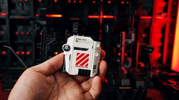 Навушники TWS Gravastar Sirius P5, BT 5.2, IPX4, Defense Mecha (GRAVASTARP5_MECHA_WHT_V2) [107427]