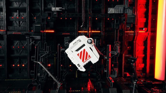 Навушники TWS Gravastar Sirius P5, BT 5.2, IPX4, Defense Mecha (GRAVASTARP5_MECHA_WHT_V2) [107427]