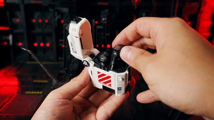 Навушники TWS Gravastar Sirius P5, BT 5.2, IPX4, Defense Mecha (GRAVASTARP5_MECHA_WHT_V2) [107427]