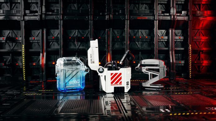 Навушники TWS Gravastar Sirius P5, BT 5.2, IPX4, Defense Mecha (GRAVASTARP5_MECHA_WHT_V2) [107427]