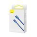 Кабель Baseus Crystal Shine Series Fast Charging Data Cable Type-C to Type-C 100W 1.2m Blue (CAJY000603) [802472], фото 2