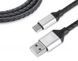 Кабель REAL-EL Premium Leather USB - USB Type-C (M/M), 1 м, Black (EL123500049) [604048], фото 4
