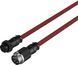 Кабель HyperX USB-A &ndash; USB-C, спіральний, 1.37 м Red/Black (6J677AA) [604029], фото 4