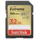 Карта пам'яті SanDisk SD 32GB C10 UHS-I U3 R100/W60MB/s Extreme V30 (SDSDXVT-032G-GNCIN) [108922], фото 2