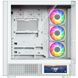 Корпус Modecom VOLCANO AQ400 ARGB MIDI SIDE LCD 6,2&rdquo;, 4x120mm fans WHITE без БЖ ATX (MC-A-AQ400-4FA-W) [405391], фото 4