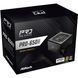 БЖ 650W ASRock PRO 120mm, 80+ Gold, Retail (PRO-650G) [404613], фото 5