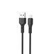 Кабель XO NB230-AC USB - USB Type-C (M/M), 1 м, Black (6920680833443) [604448], фото 1