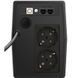 ДБЖ FSP FP650, 650VA/360W, Schuko*2, USB + RJ45, 230V/50Hz, Black (PPF3601402) [404877], фото 3