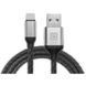 Кабель REAL-EL Premium Leather USB - USB Type-C (M/M), 1 м, Black (EL123500049) [604048], фото 7