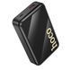 Зовнішній акумулятор HOCO Q37A Graceful 22.5W+PD20W power bank with two cables(20000mAh) Black (6942007644921) [806304], фото 4