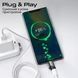 Адаптер Promate Lightning - USB Type C (F/M) Grey (link-ci) [604291], фото 5